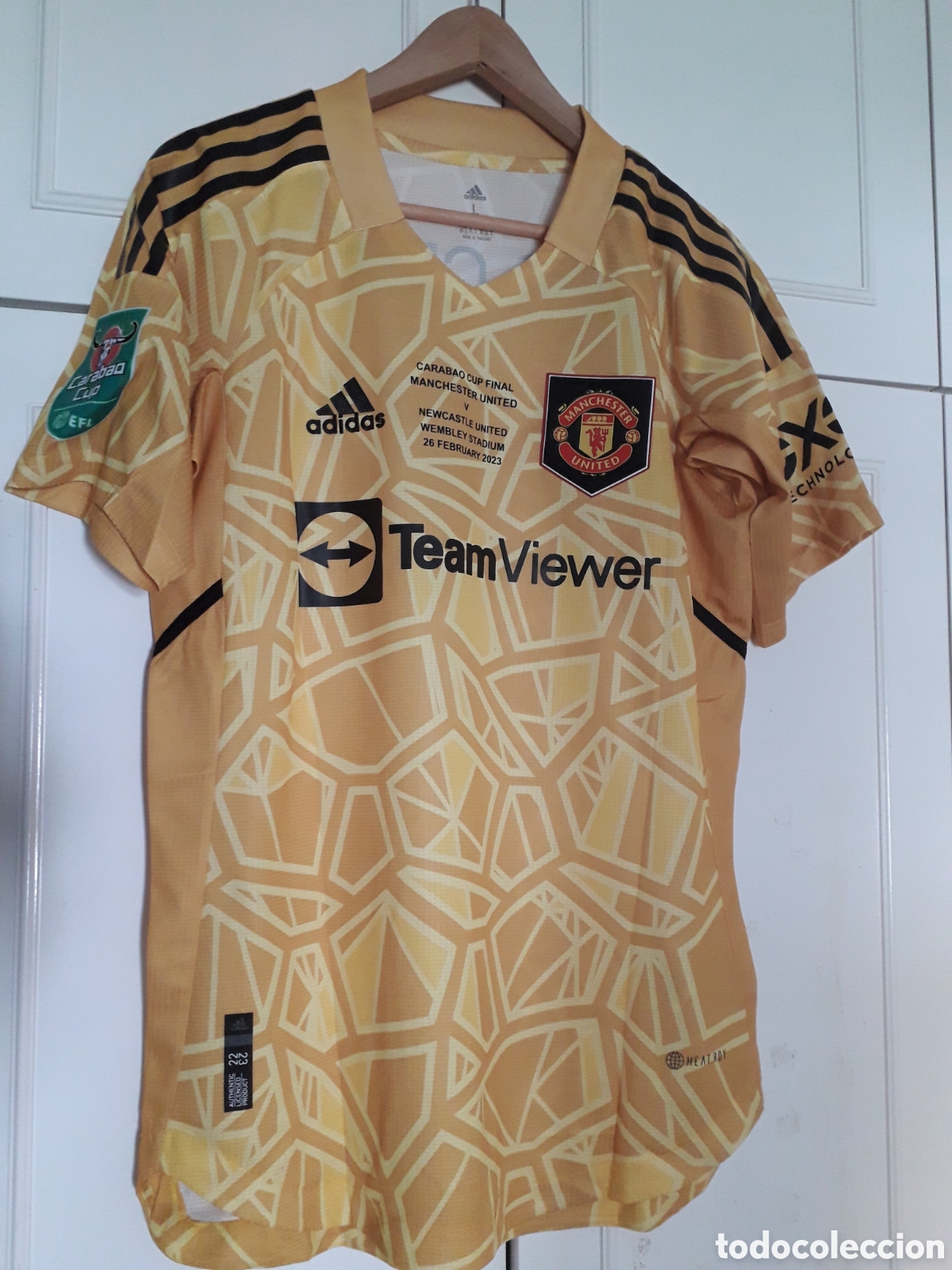 Sports collectibles: Camiseta casa Manchester United FC Inglaterra