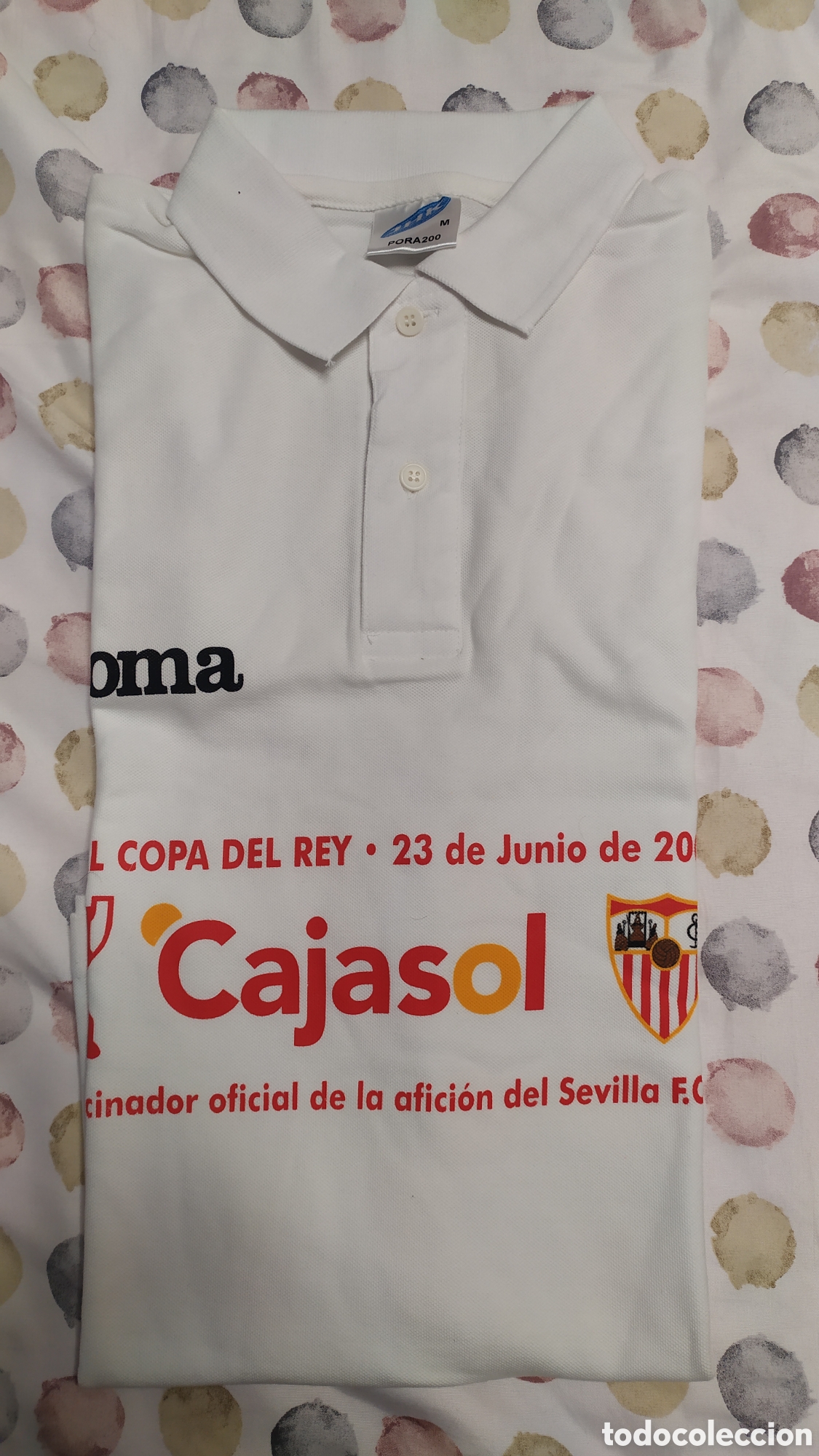 Colecionismo desportivo: CAMISETA FINAL COPA DEL REY 2007 SEVILLA F.C