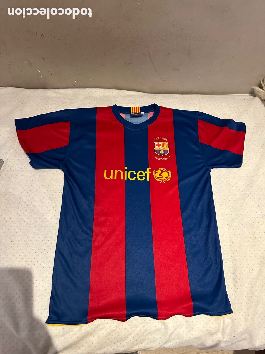 camiseta deportiva de fútbol del fc barcelona 1 - Comprar