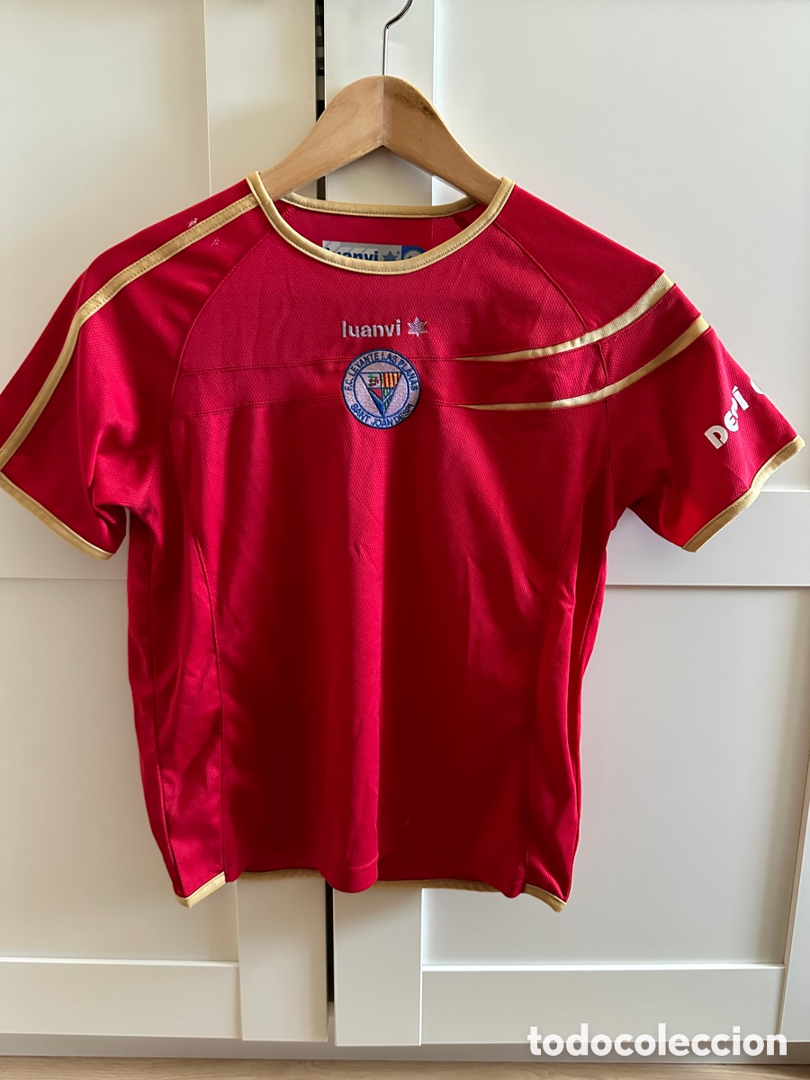 Coleccionismo deportivo: Camiseta Luanvi Levante las planas talla 10-12 con numero