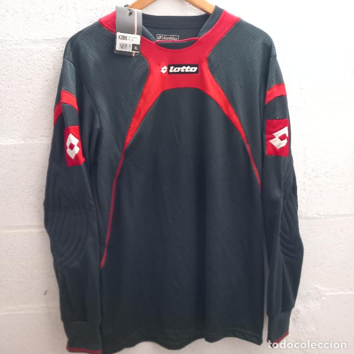 Colecionismo desportivo: Camiseta jersey portero lotto talla XL con etiquetas