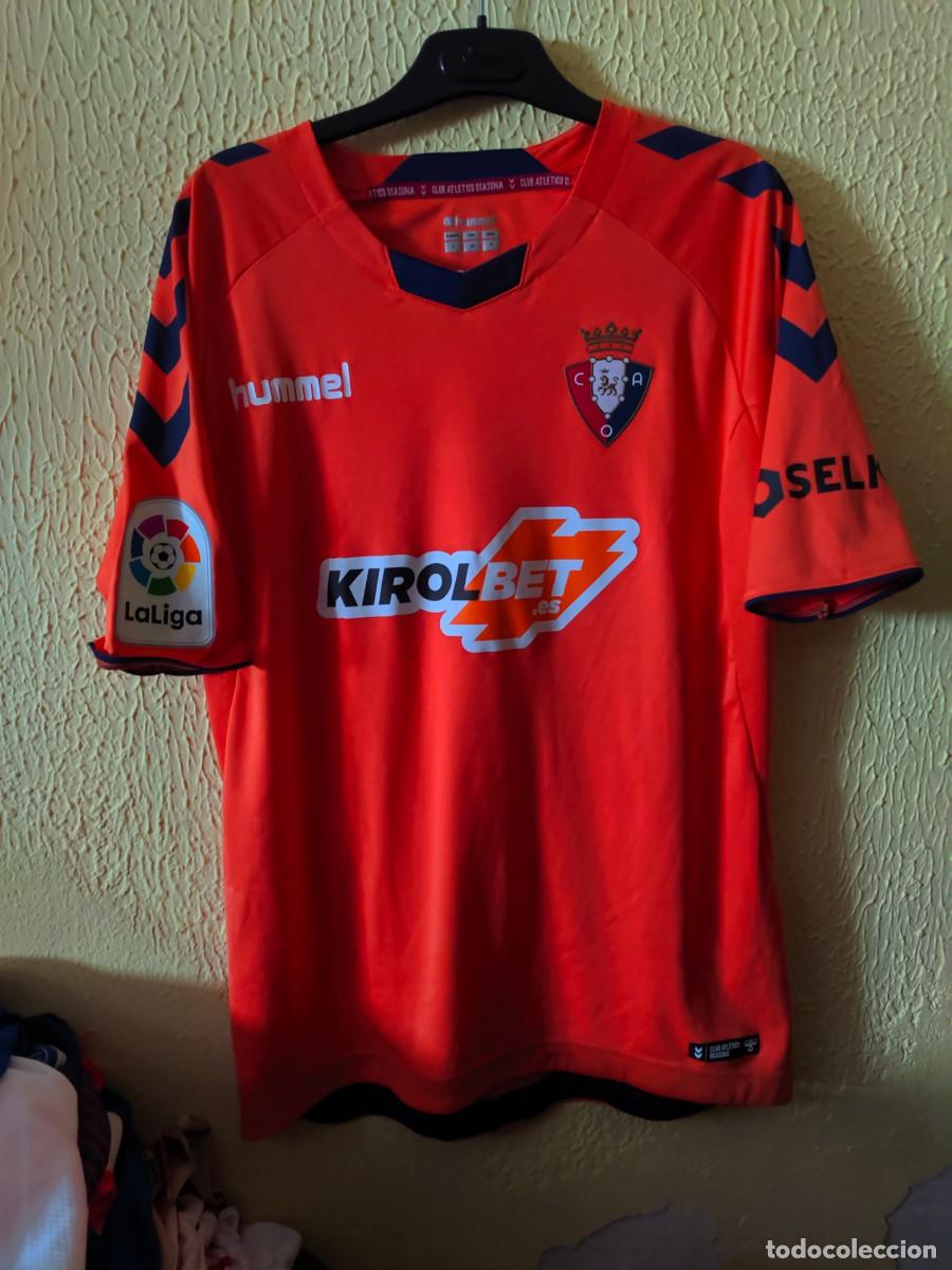 Colecionismo desportivo: Match Worn - Original | Camiseta Futbol shirt | Talla S | CA Osasuna 16 Lillo Castellano