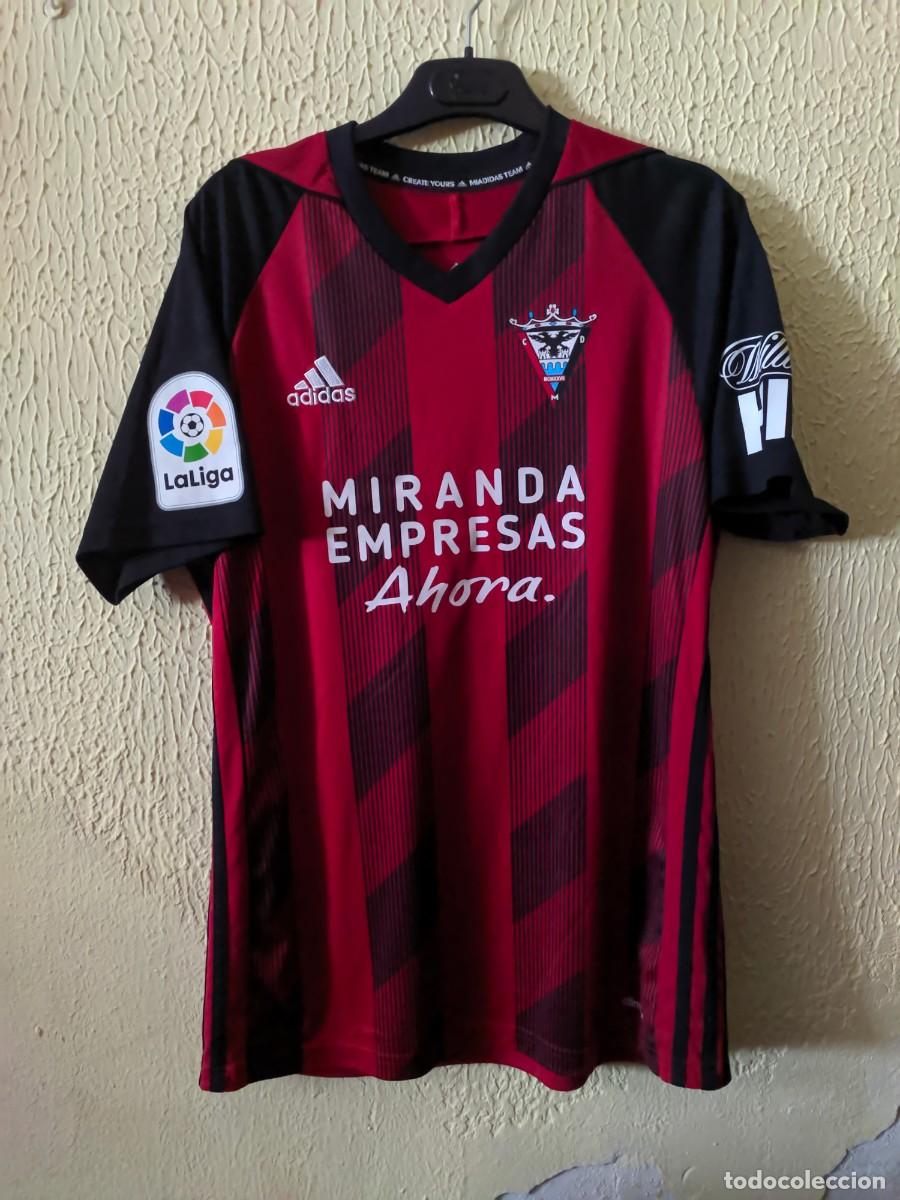 Sports collectibles: Match Worn vs Deportivo - Original | Camiseta Futbol | Talla M | CD Mirandes - 2 Carlos Julio