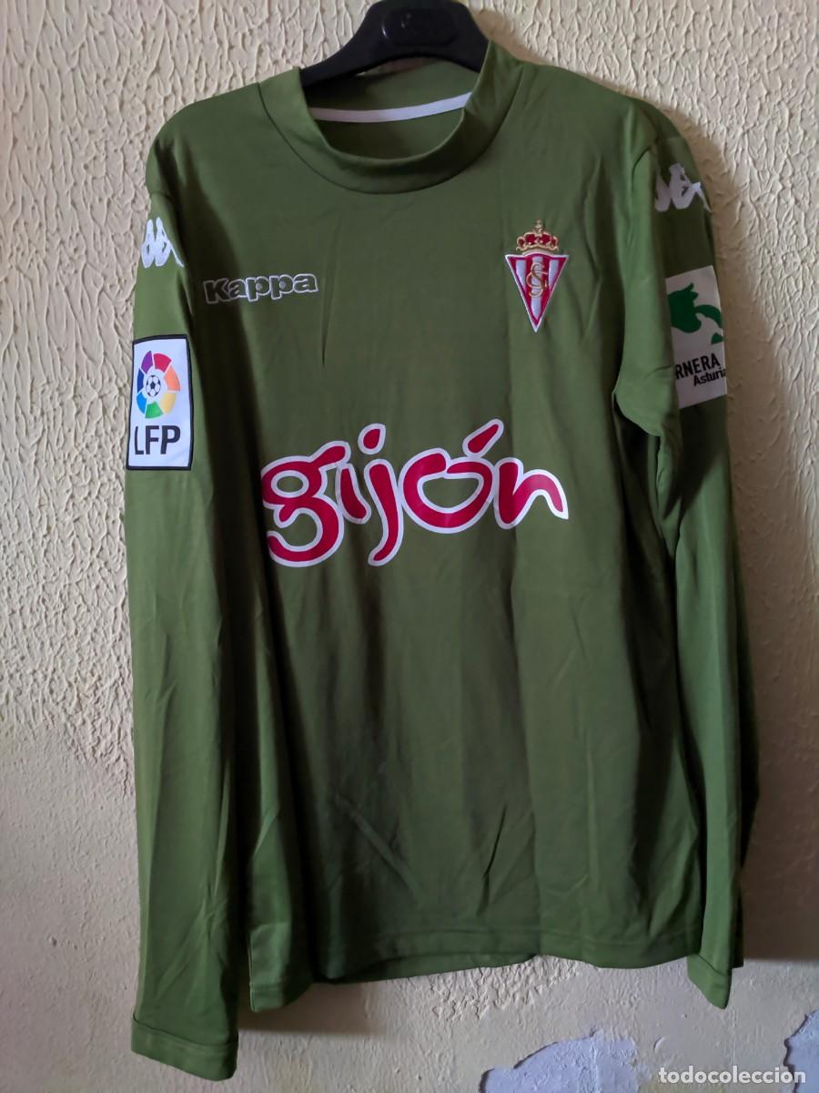 Sports collectibles: Match Worn - Original | Camiseta Futbol | Talla L | Sporting de Gijon - 22 Formose Mendy