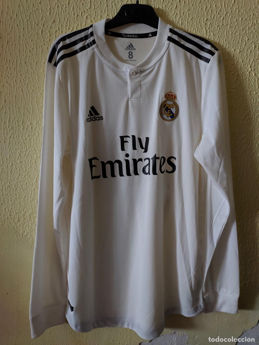 Colecionismo desportivo: Match worn - Original | Camiseta Futbol | Talla 8 player - L | Real Madrid - dorsal 21