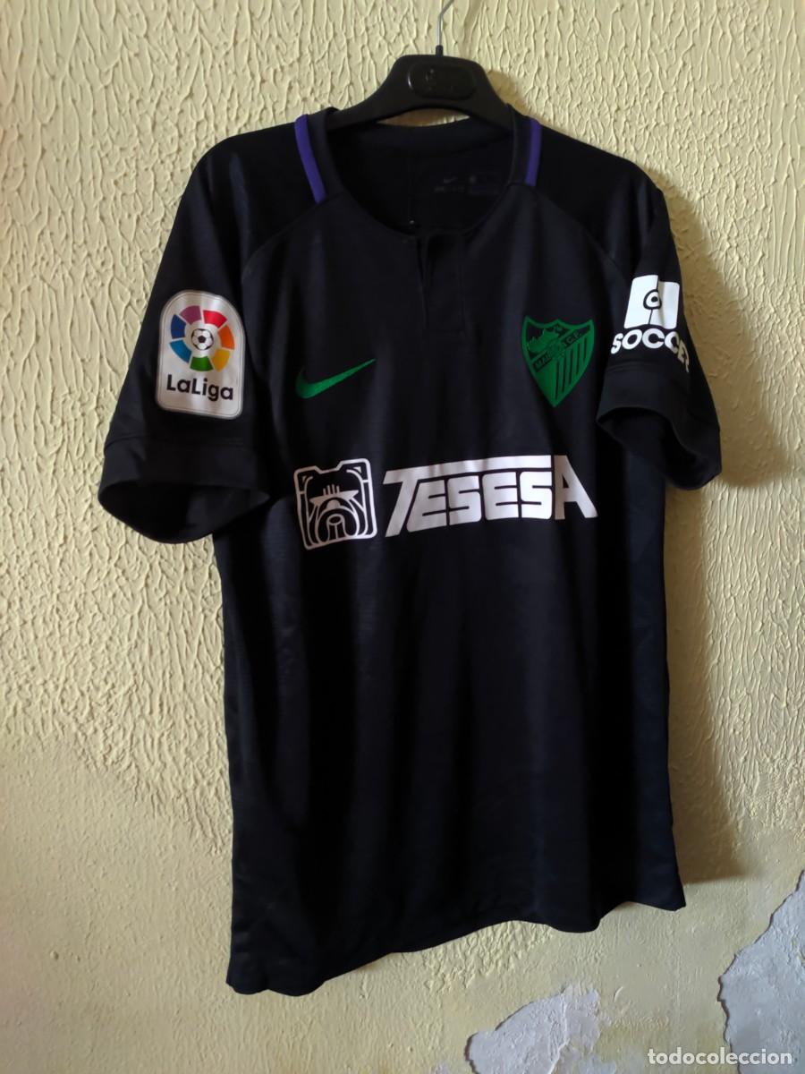 Coleccionismo deportivo: Match worn - Original | Camiseta Futbol | Talla L | Malaga CF - 3 Diego Gonzalez