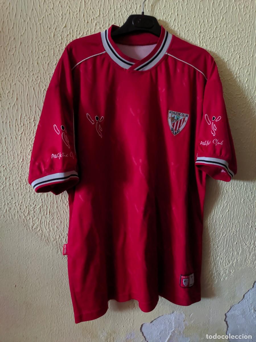 Colecionismo desportivo: Match worn - Original | Camiseta Futbol | Talla XL | Athletic Club de Bilbao - dorsal 4