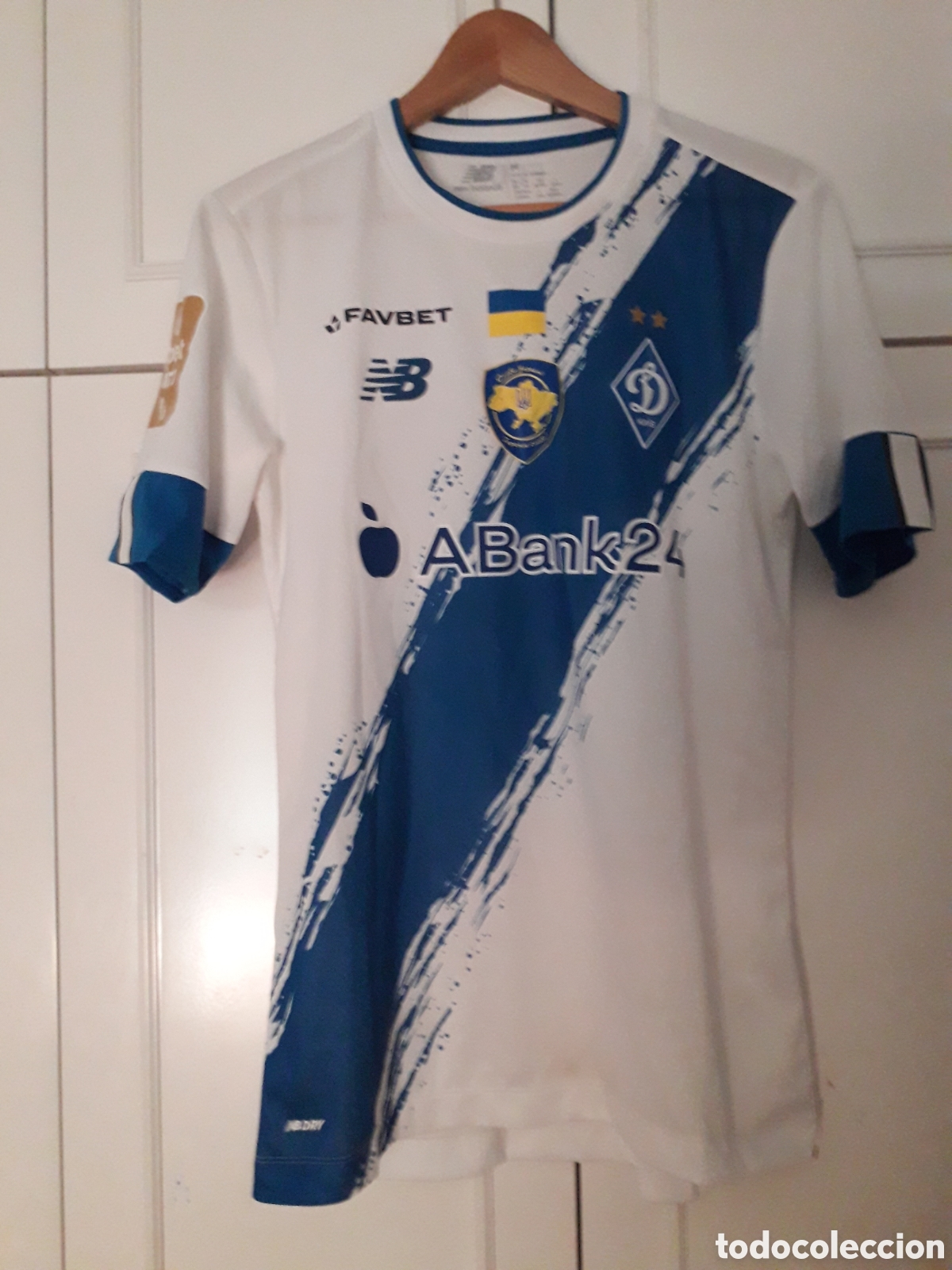 Coleccionismo deportivo: Camiseta matchworn FC Dinamo Kiev Parris