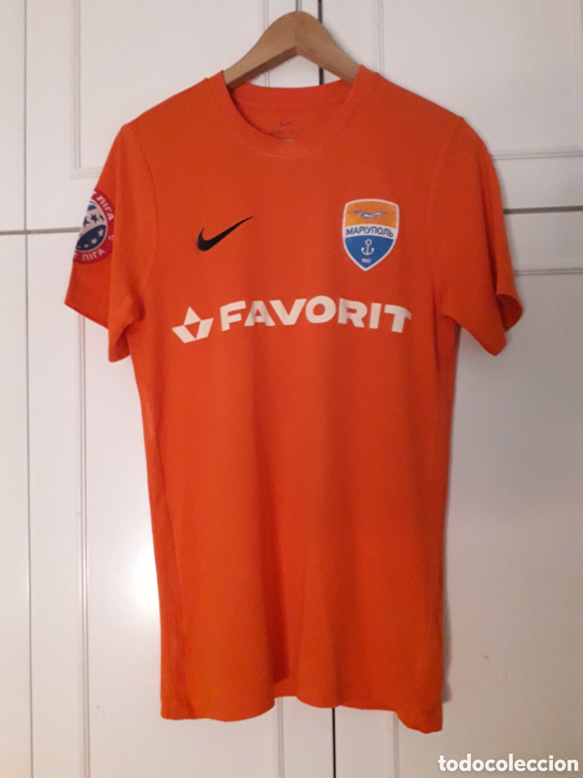 Coleccionismo deportivo: Camiseta matchworn FC Mariupol de Ucrania
