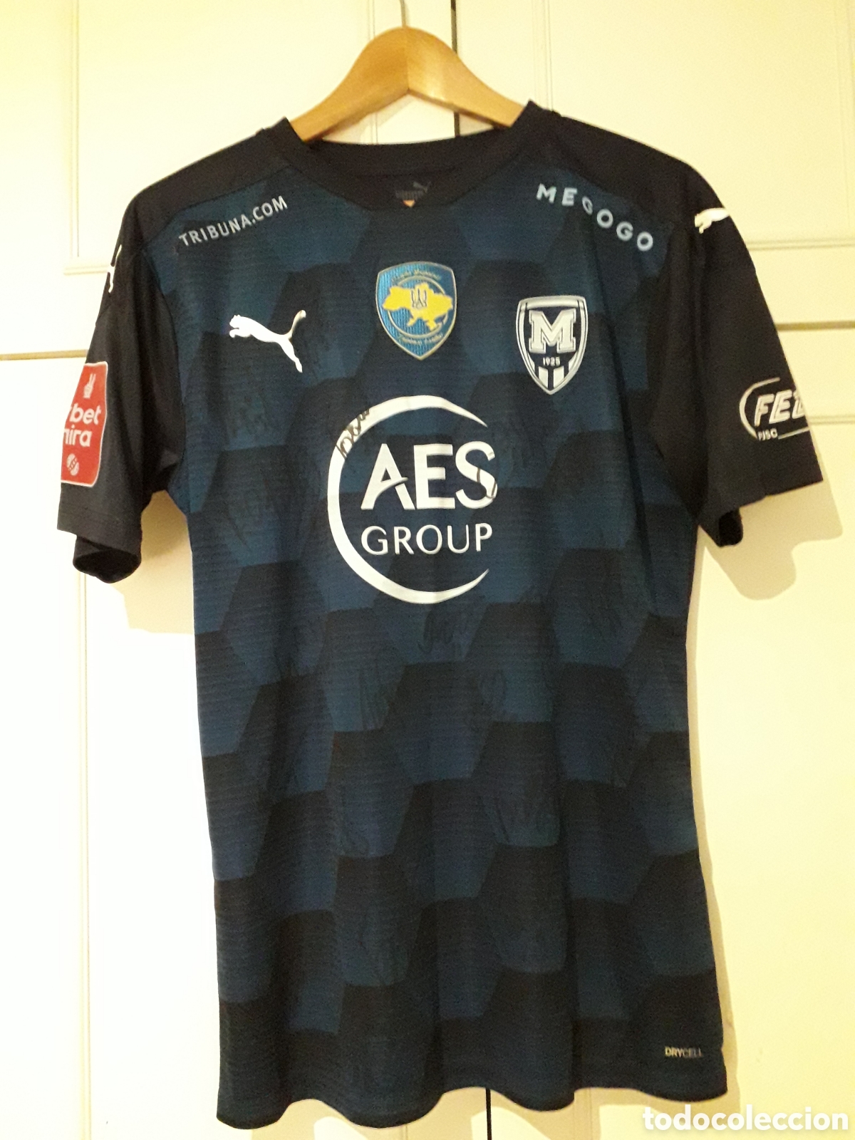 Coleccionismo deportivo: Camiseta matchworn FC Metalist 1925 de Ucrania