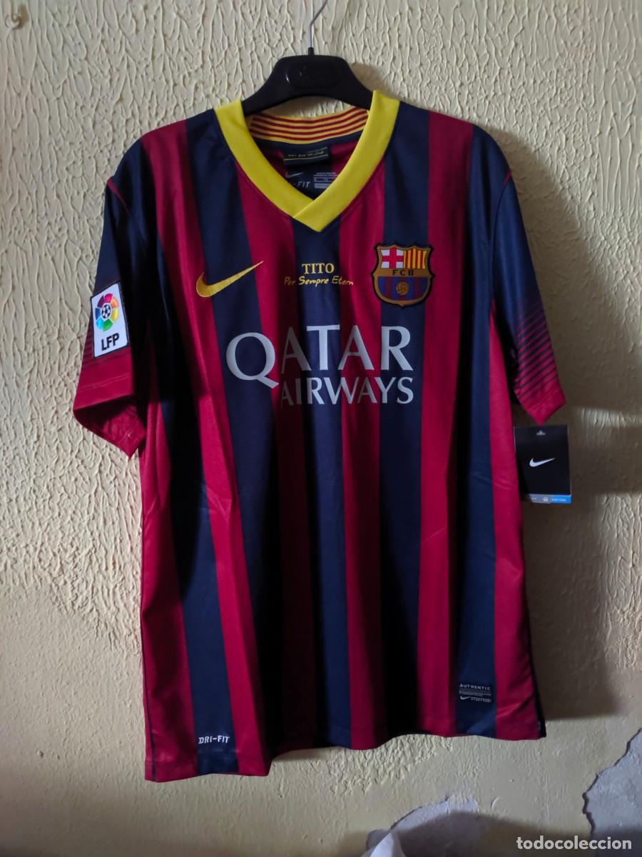 Colecionismo desportivo: Leer anuncio | Nueva | Camiseta Futbol | Talla M | FC Barcelona - 10 Leo Messi - Tito Etern