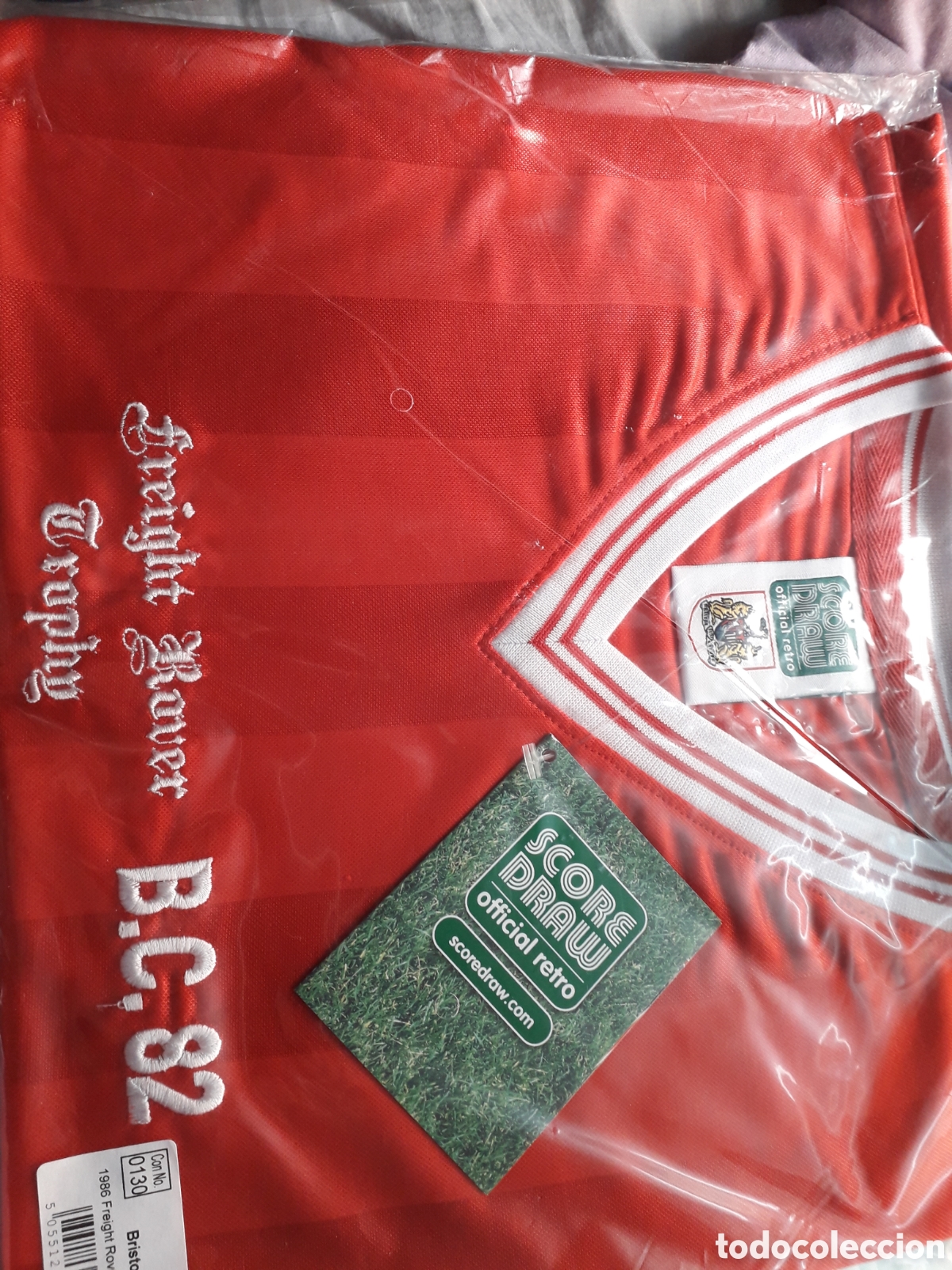 Coleccionismo deportivo: Camiseta retro Bristol City FC Inglaterra