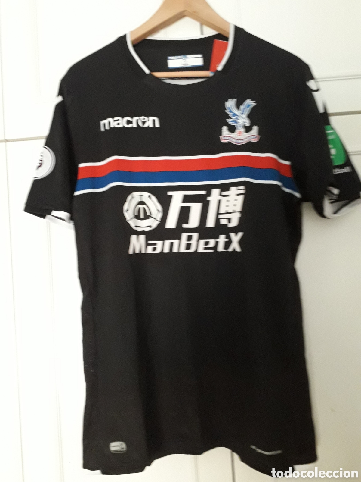 Coleccionismo deportivo: Camiseta oficial Crystal Palace FC de Inglaterra