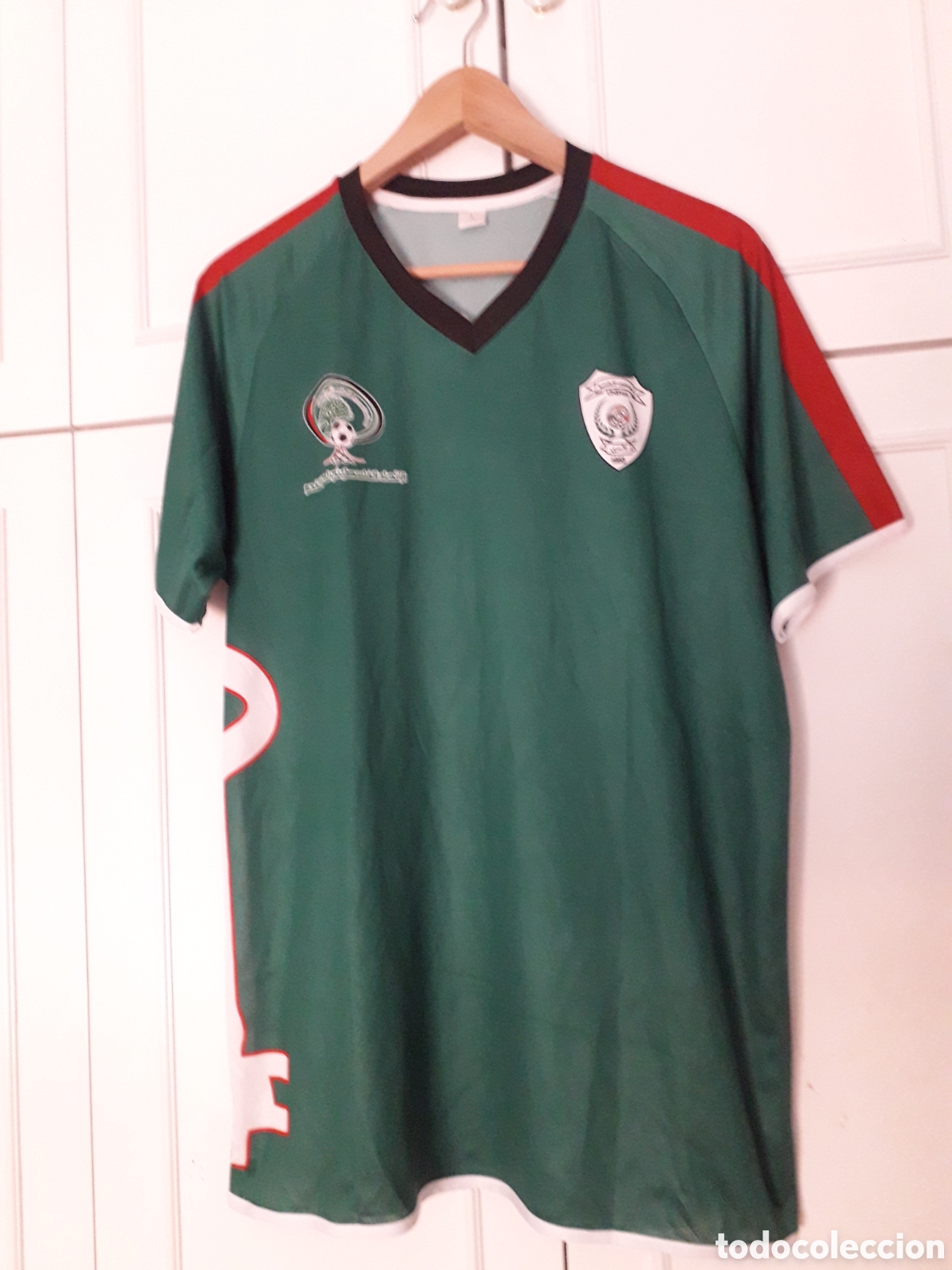 Coleccionismo deportivo: Camiseta matchworn SC Al-Amaari de Palestina