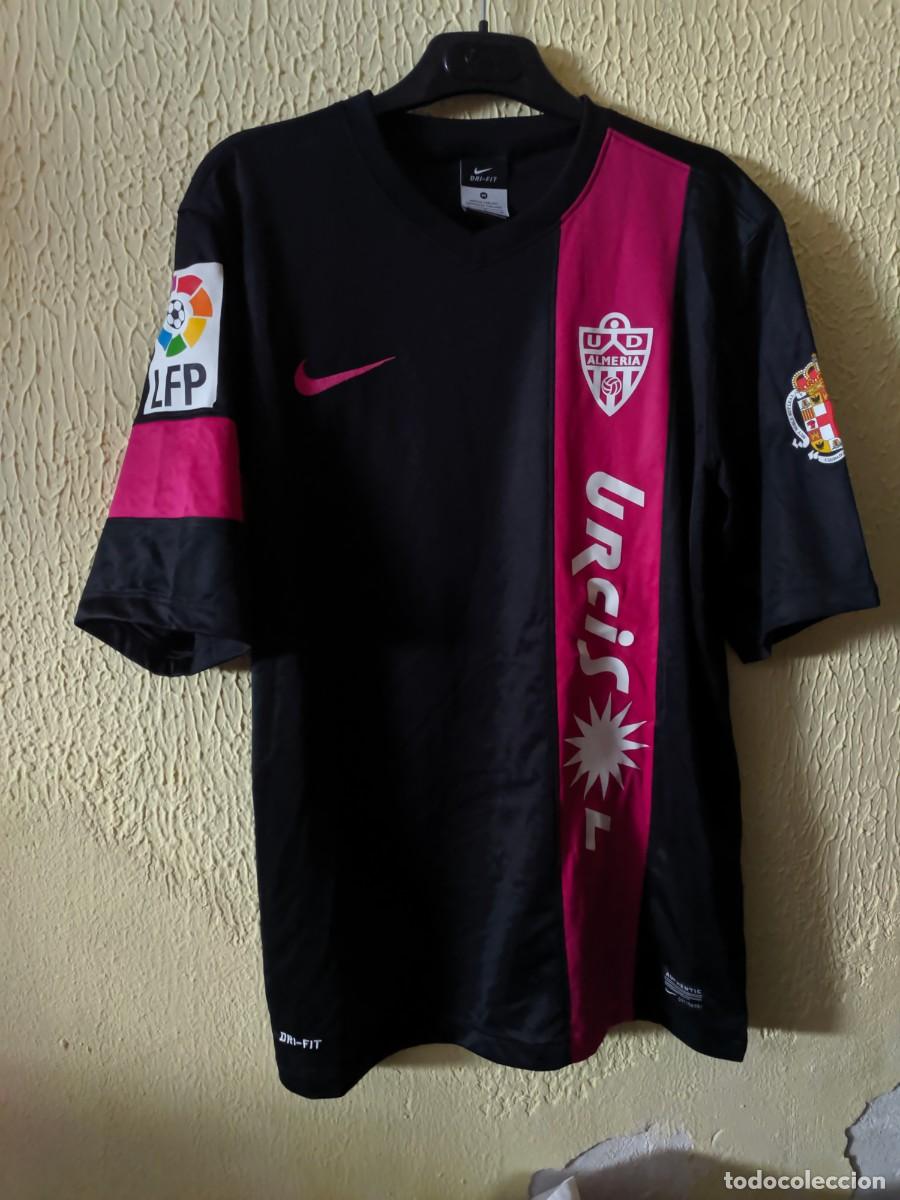 Coleccionismo deportivo: Match Worn | Original | Camiseta Futbol shirt | Talla M | UD Almeria - 8 Mohammed Fatau