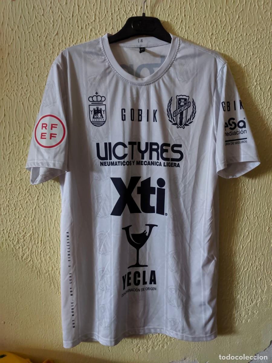 Colecionismo desportivo: Match Worn | Original | Camiseta Futbol football shirt | Talla M | Yeclano Deportivo CF - dorsal 18