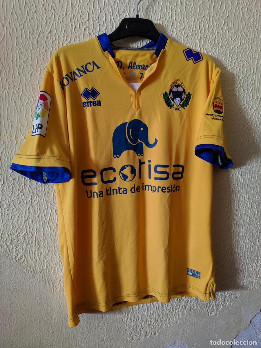 Colecionismo desportivo: Match Worn | Original | Camiseta Futbol shirt | Talla L | AD Alcorcon - 14 Alvaro Rey