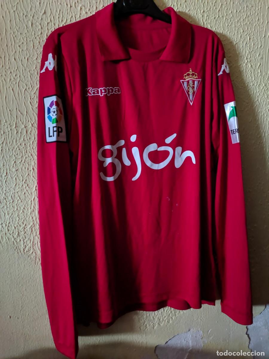 Colecionismo desportivo: Match Worn | Original | Camiseta Futbol shirt | Talla L | Sporting de Gijon - 12 Stefan Scepovic