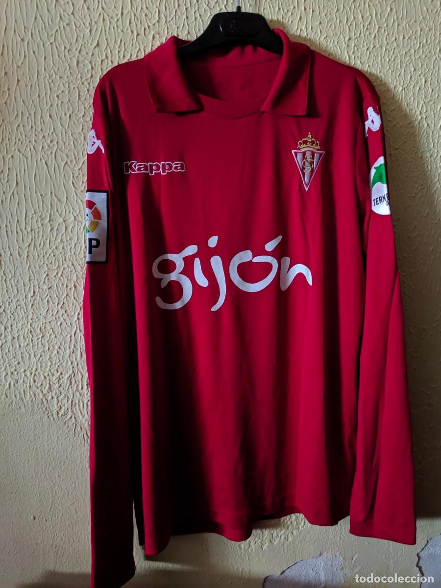 Colecionismo desportivo: Match Worn | Original | Camiseta Futbol shirt | Talla L | Sporting de Gijon - 21 Hugo Fraile