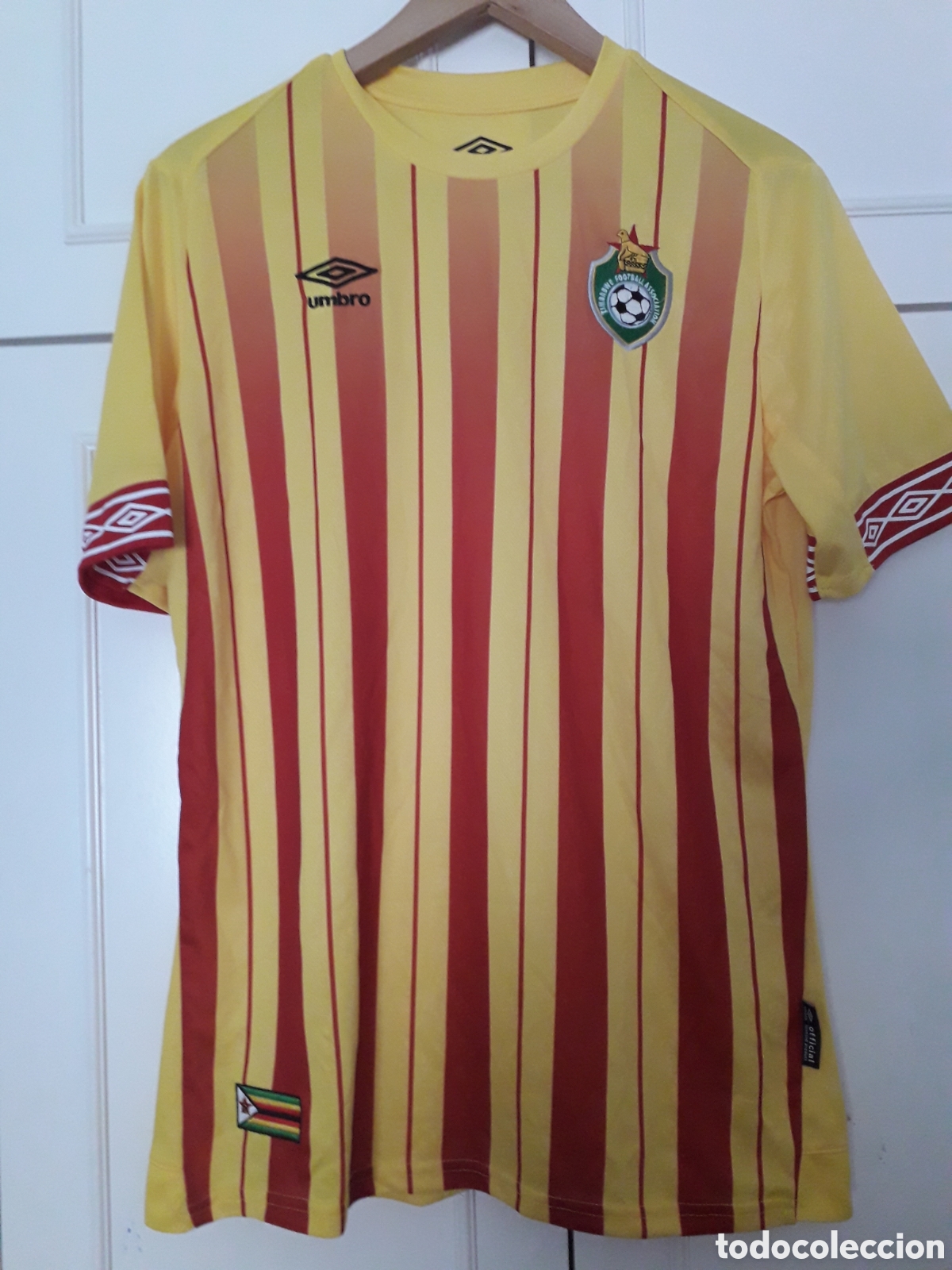 Collezionismo sportivo: Camiseta oficial Seleccion de Zimbabwe