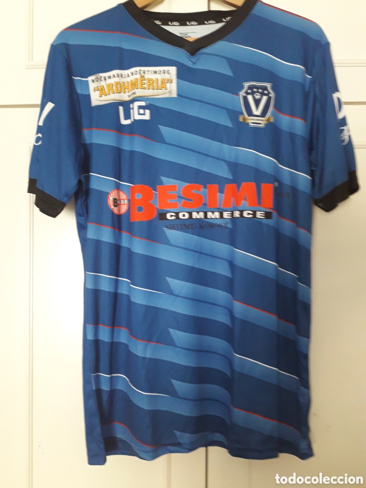 Collezionismo sportivo: Camiseta matchworn KF Vjosa de Kosovo