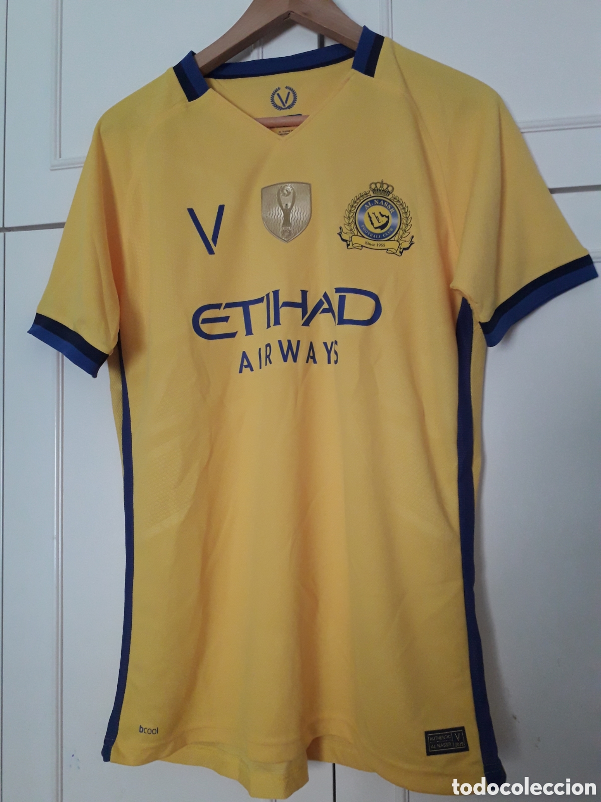 Collezionismo sportivo: Camiseta oficial Al Nassr de Arabia Saud&iacute;