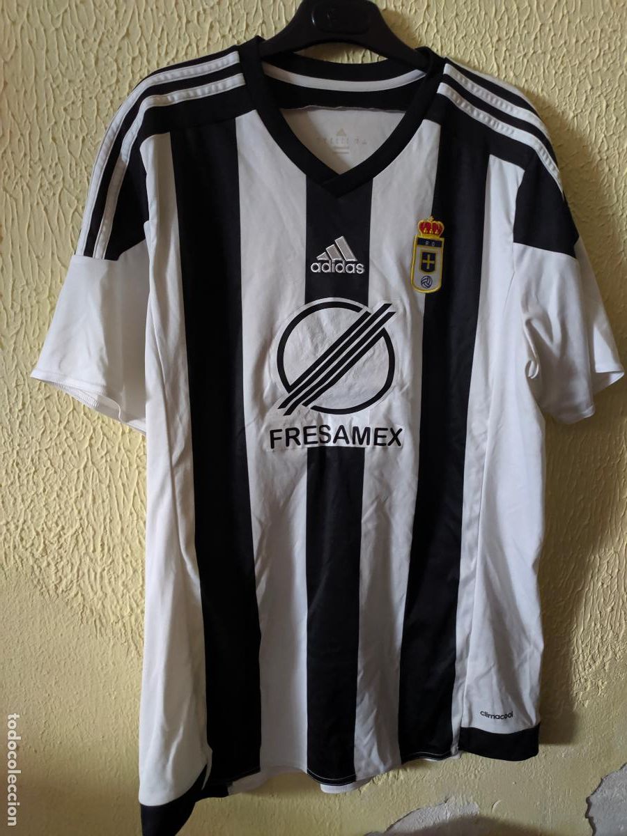 Colecionismo desportivo: Match Worn | Original | Camiseta Futbol football shirt | Talla L | Real Oviedo B vetusta - dorsal 4