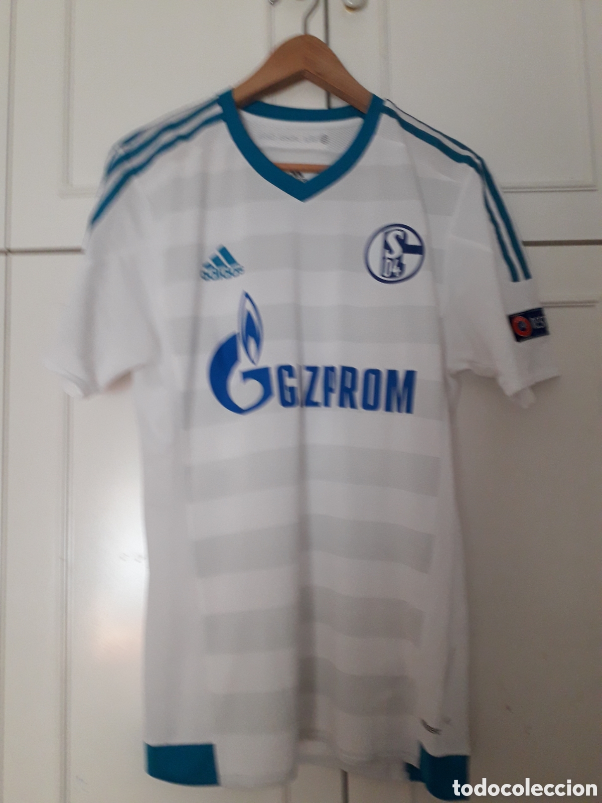 Sports collectibles: Camiseta away matchworn Schalke 04 Alemania