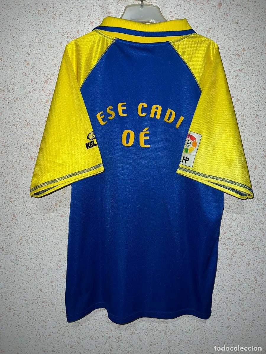 Maillot De Foot Vintage Cadix CF – Taille S, Marque Kelme, Maillot Rétro En Bon état