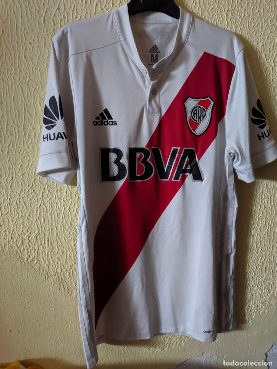 Sports collectibles: Original | Camiseta Futbol football shirt maglia | Talla M | River Plate - adizero player