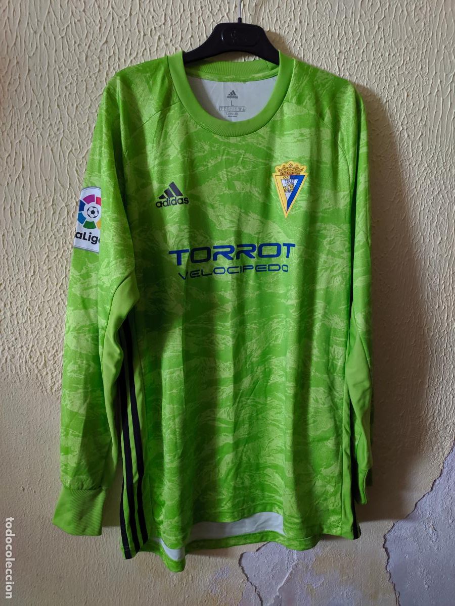 Sports collectibles: Original | Camiseta Futbol football shirt maglia | Talla L | Cadiz CF - portero player