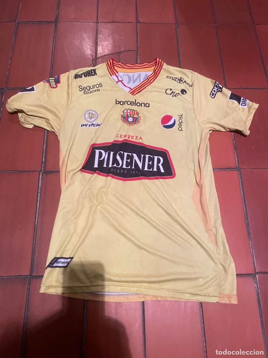 Sports collectibles: FUTBOL - ANTIGUA CAMISETA ORIGINAL A&Ntilde;O 2018 - BARCELONA SPORTING CLUB (ECUADOR) EQUIPO FUNDADO EN
