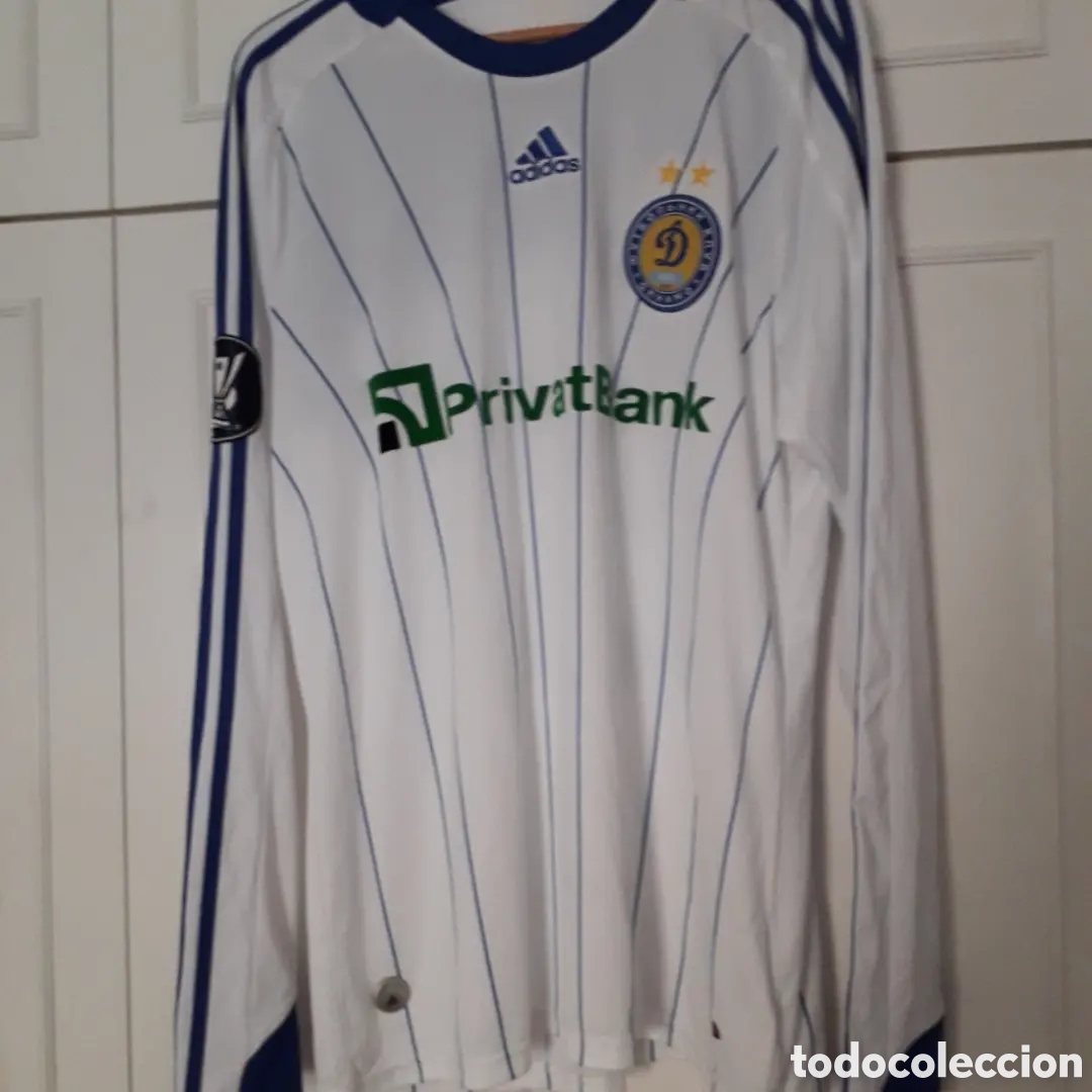 Sports collectibles: Camiseta matchworn FC Dinamo Kiev Gusiev