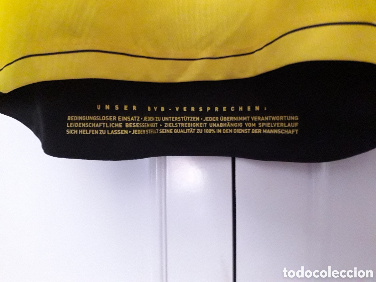 Coleccionismo deportivo: Camiseta casa Borussia Dortmund - Foto 3