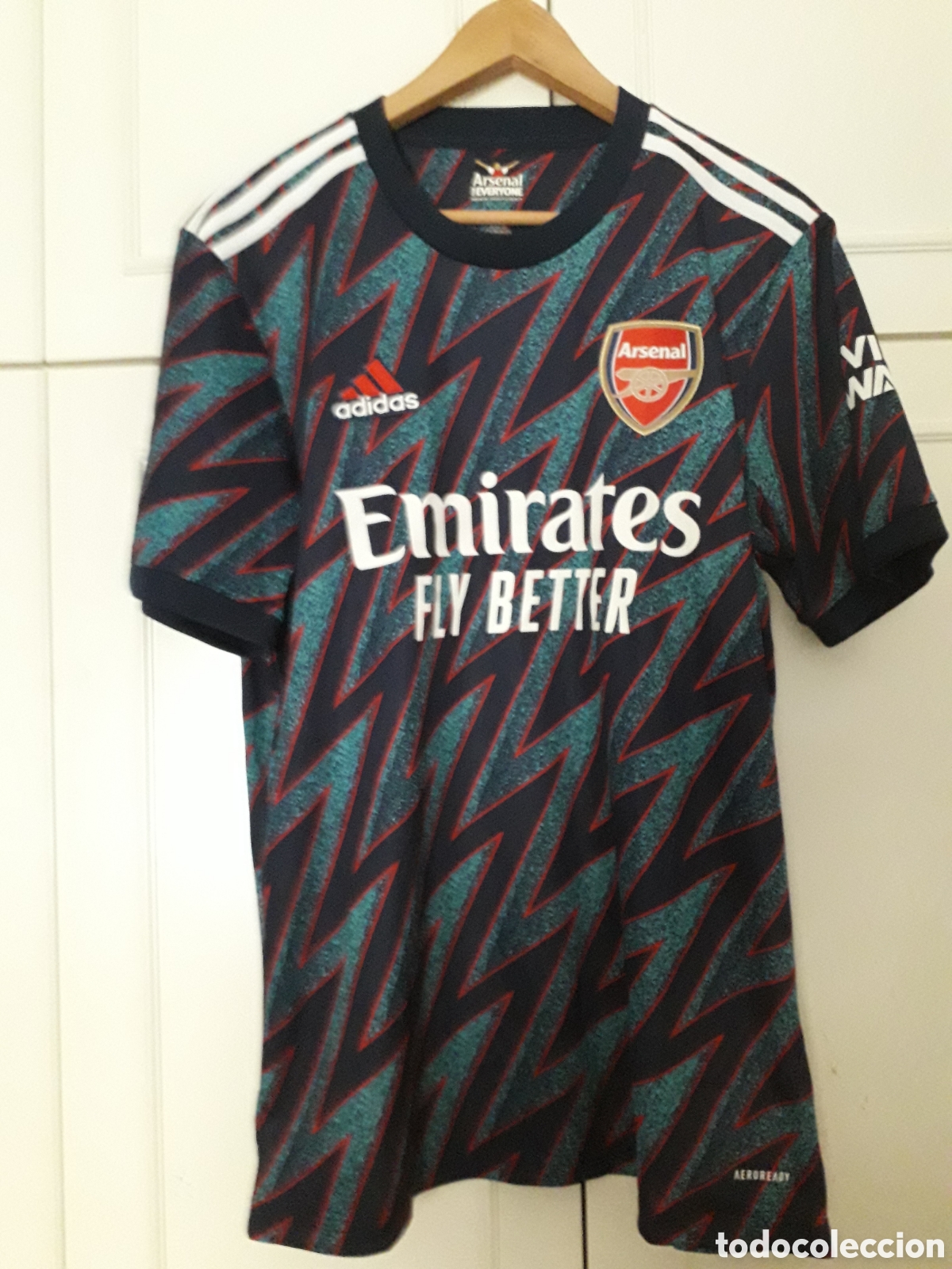 Sammelleidenschaft Sport: Camiseta away oficial Arsenal FC