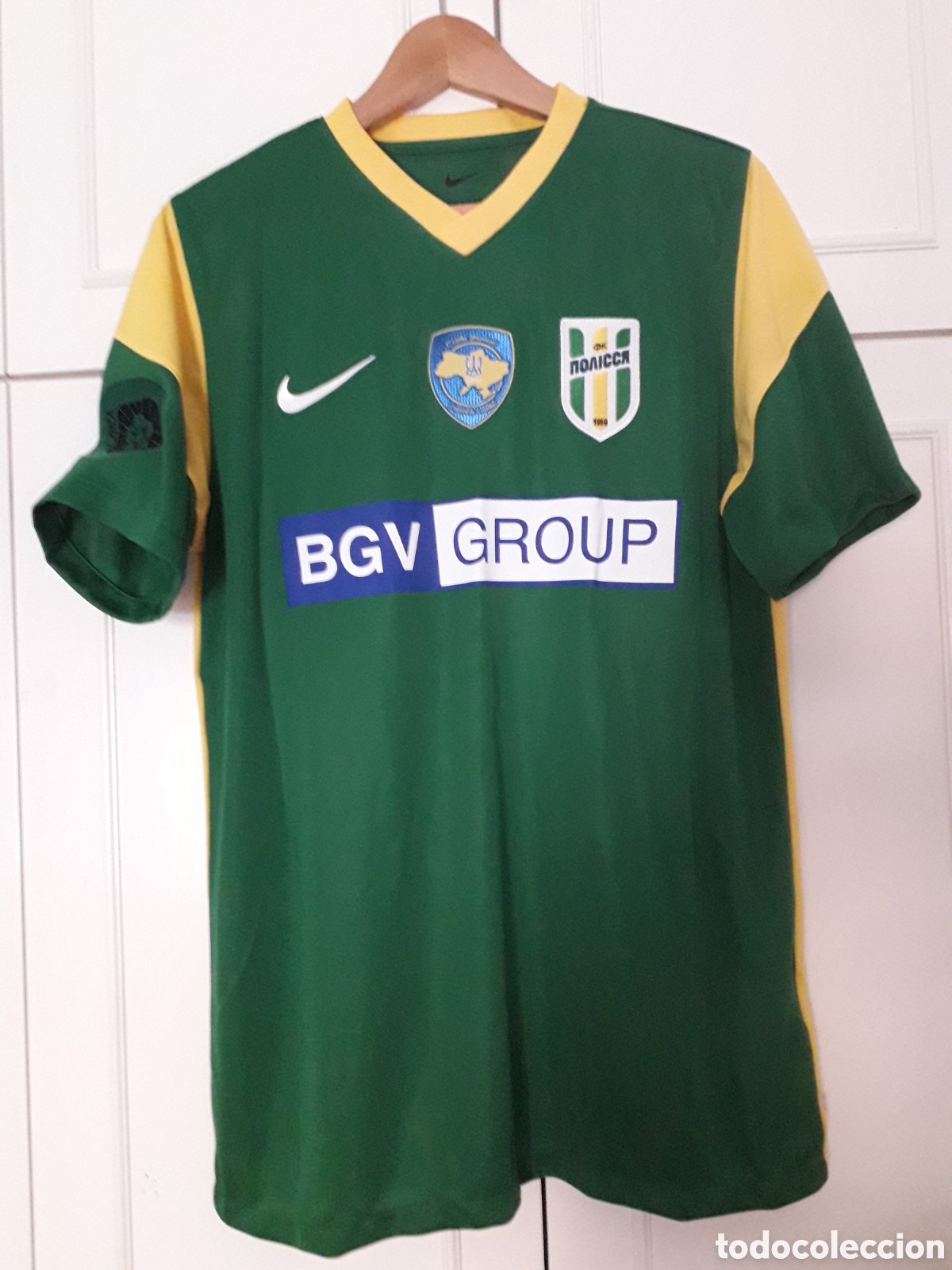 Collezionismo sportivo: Camiseta matchworn FC Polissia Zhytomir de Ucrania