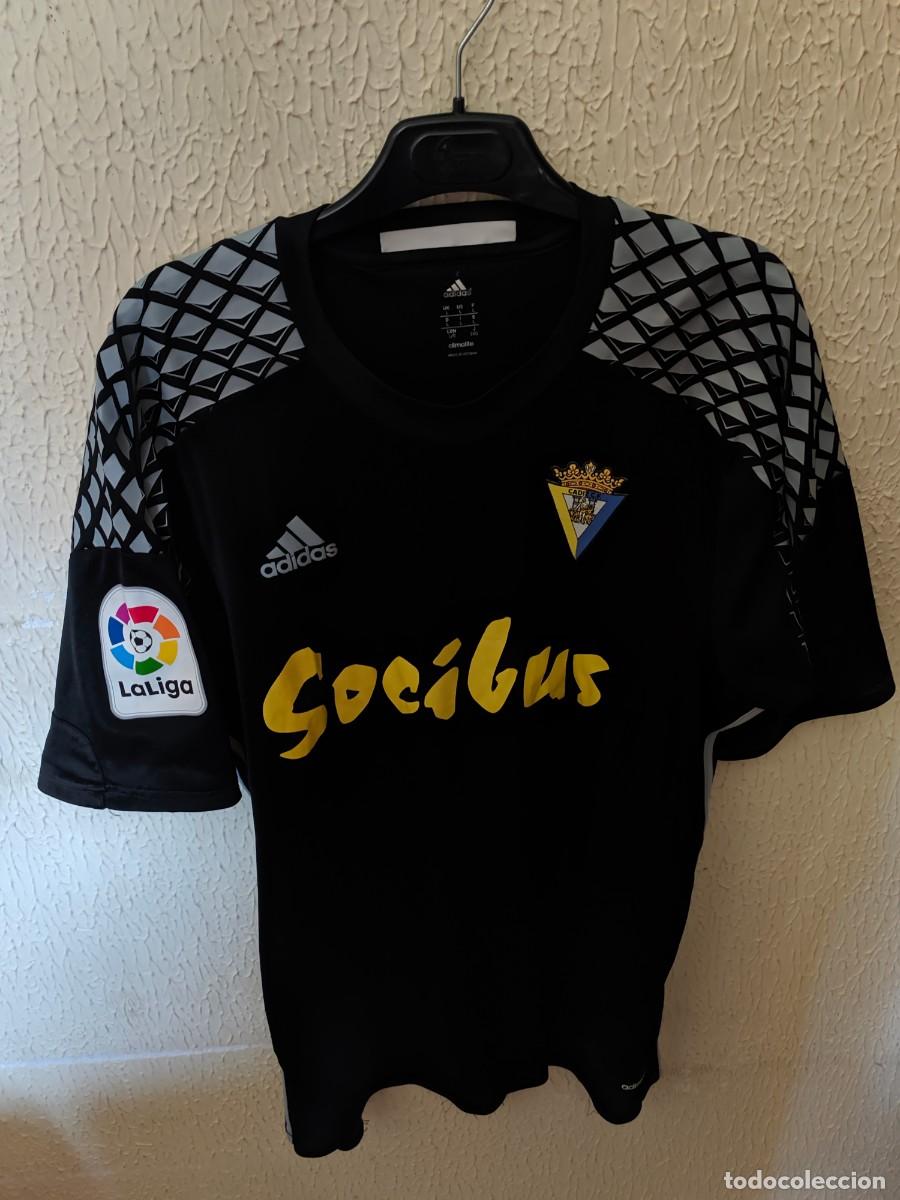 Collezionismo sportivo: Match Worn - Original | Camiseta futbol football shirt | Talla L | Cadiz CF - dorsal 1 - player
