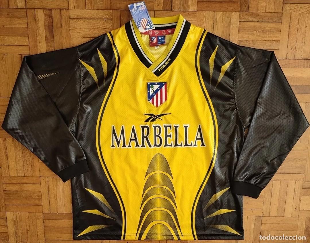 1998-99 Atletico Madrid GK Shirt Molina #1 - 5/10 - (M)