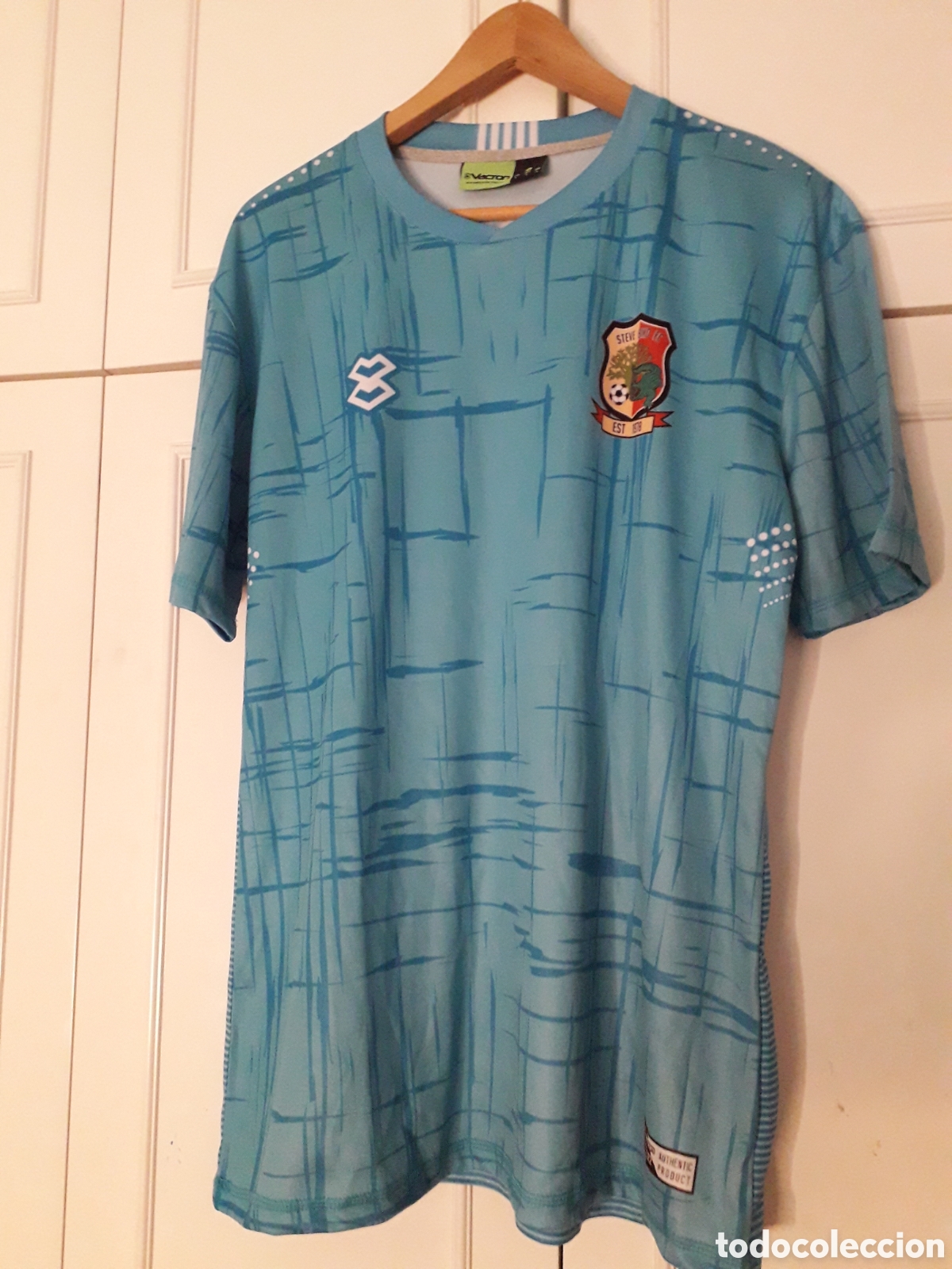 Collezionismo sportivo: Camiseta matchworn Steve Biko FC Gambia