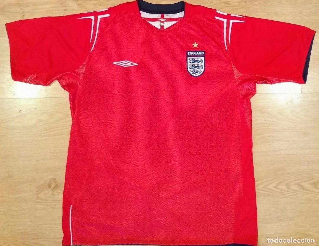 Sports collectibles: Camiseta Inglaterra Umbro Euro 2004