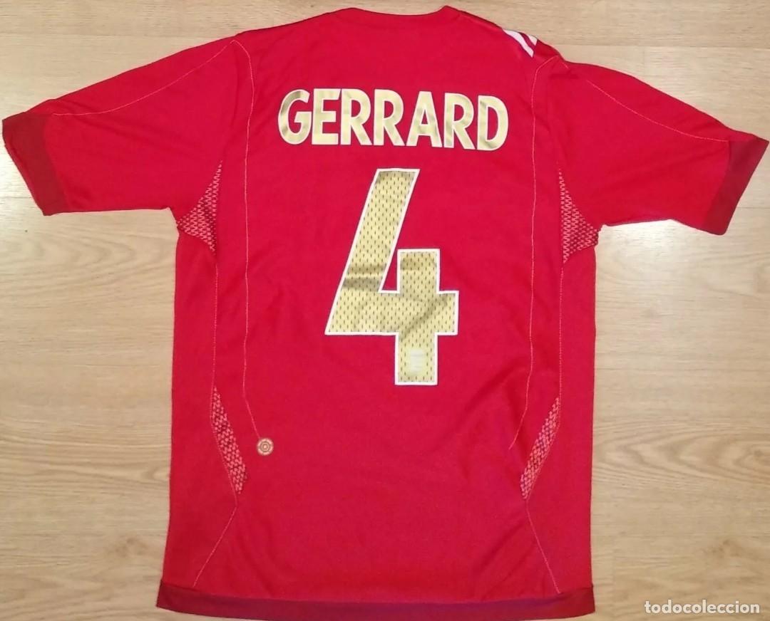 Sports collectibles: Camiseta Gerrard Inglaterra Umbro Mundial 2006