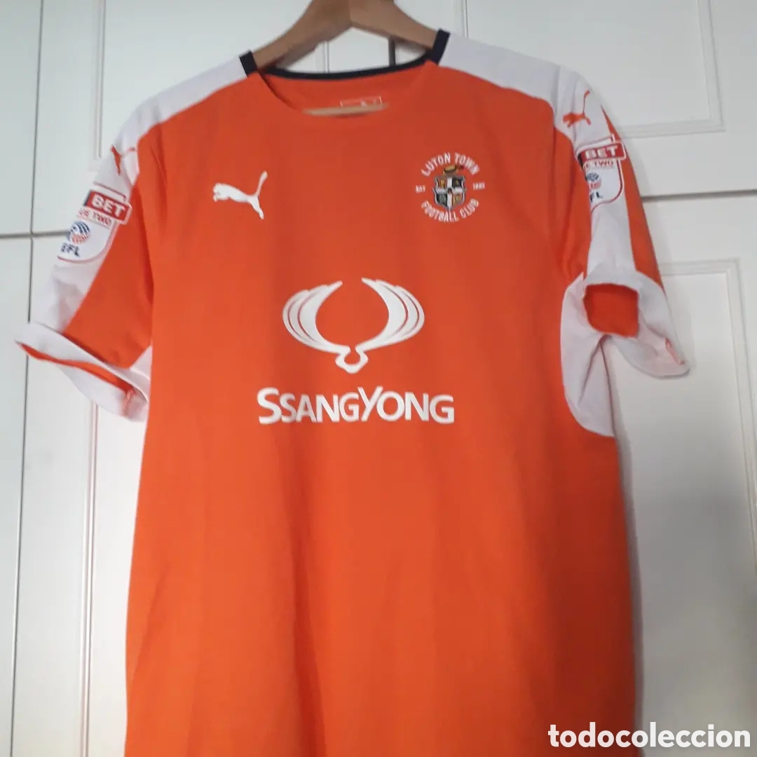 Collezionismo sportivo: Camiseta oficial Luton Town FC de Inglaterra