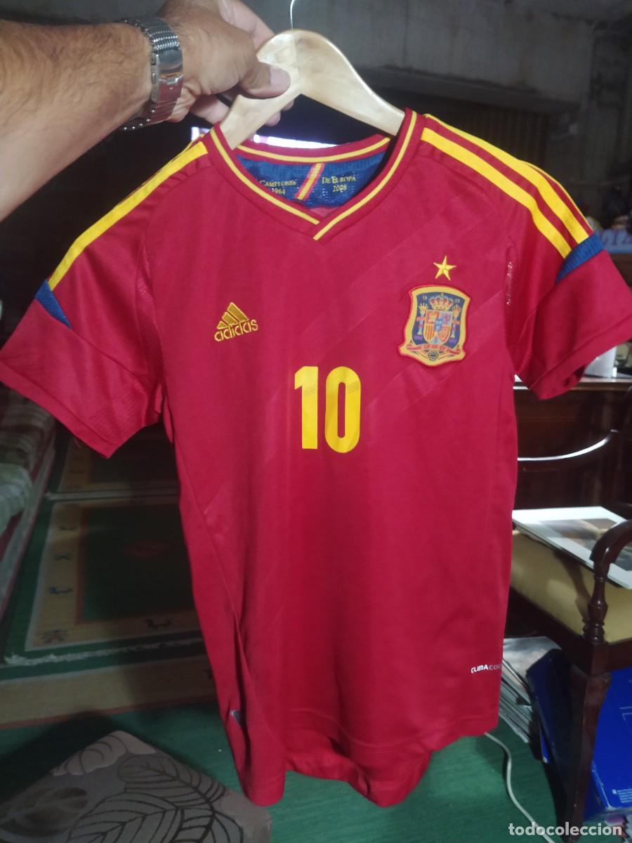 camiseta españa, selección española, 2.006. - Compra venta en todocoleccion