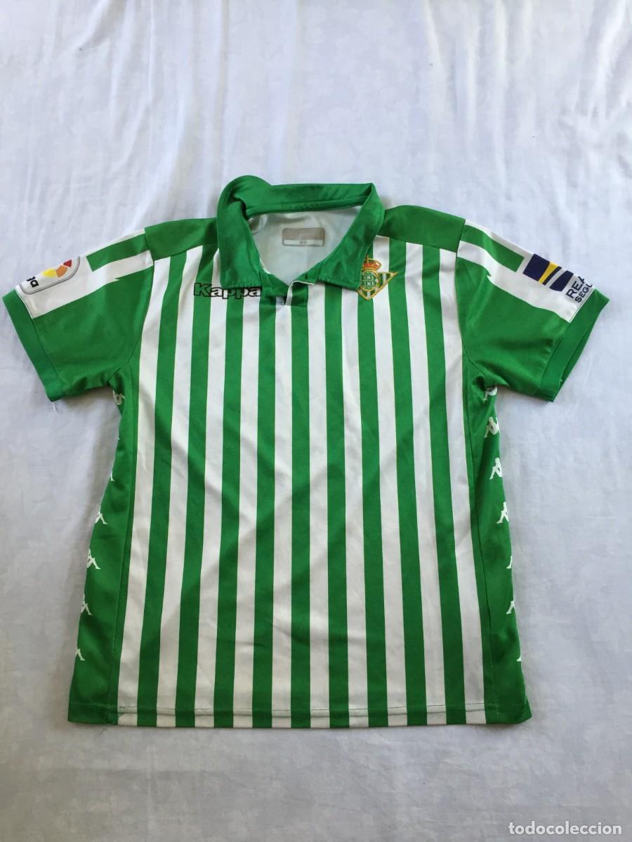 Sports collectibles: CAMISETA DEL REAL BETIS KAPPA TALLA 26 ---- TIPO S O PARA NI&Ntilde;O