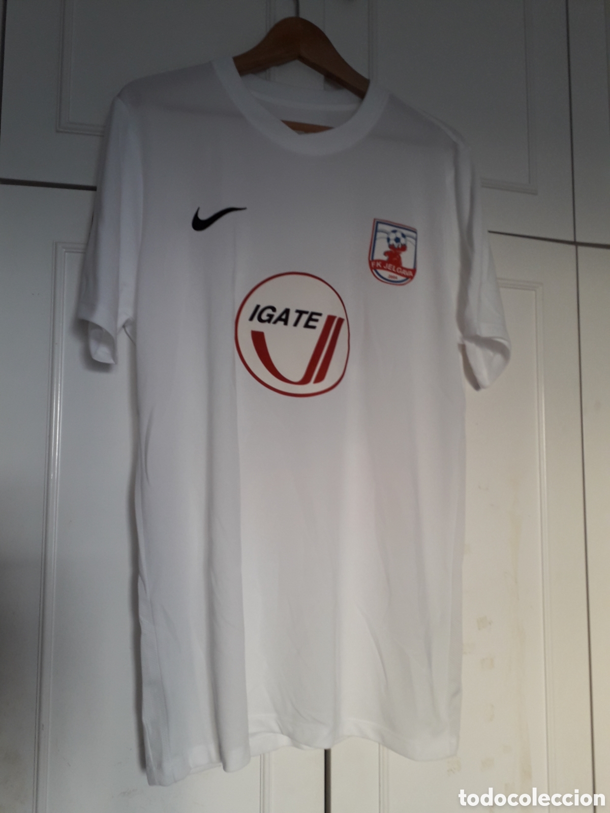 Collezionismo sportivo: Camiseta matchworn FC Jelgava de Letonia