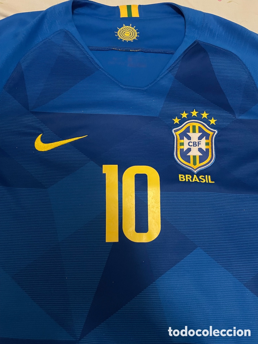 camiseta brasil neymar jr #10 2 equipacion 18/1 - Compra venta en  todocoleccion