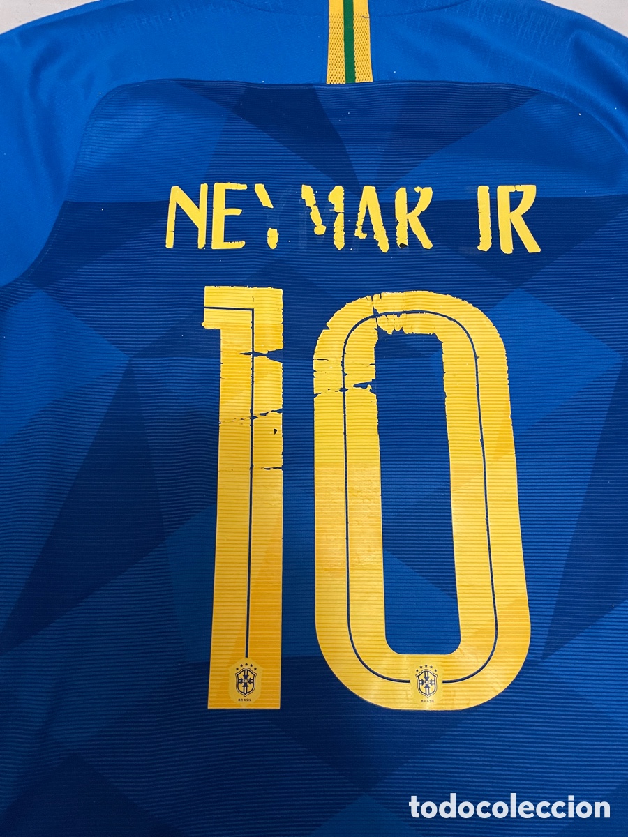 camiseta brasil neymar jr #10 2 equipacion 18/1 - Buy Football T-Shirts on  todocoleccion