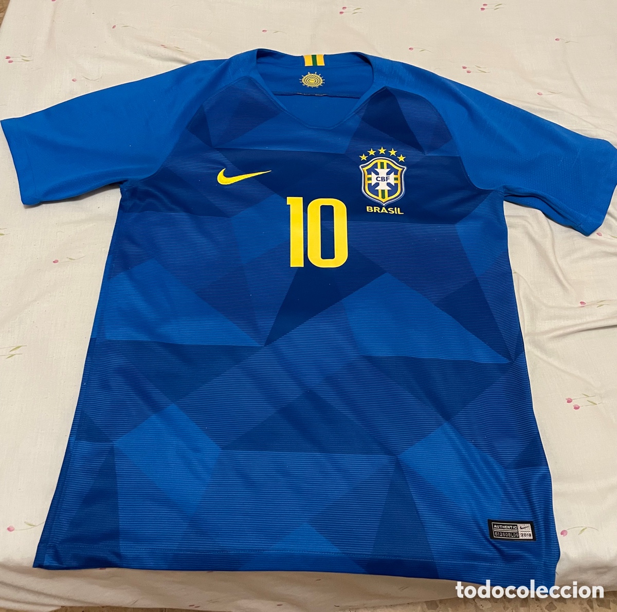 camiseta brasil neymar jr #10 2 equipacion 18/1 - Buy Football T-Shirts on  todocoleccion