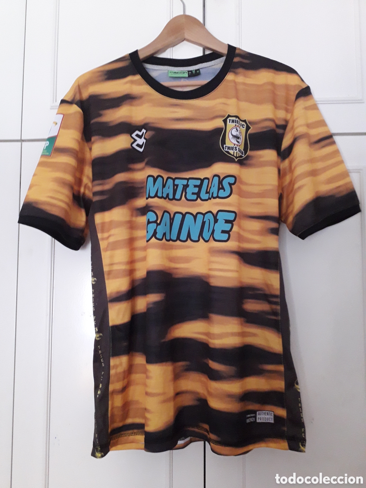Sammelleidenschaft Sport: Camiseta matchworn FC Thies de Senegal