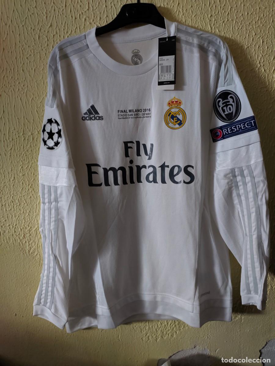 Colecionismo desportivo: Leer anuncio | Nueva a estrenar | Camiseta Futbol football shirt | Talla M | Real Madrid - Final UCL